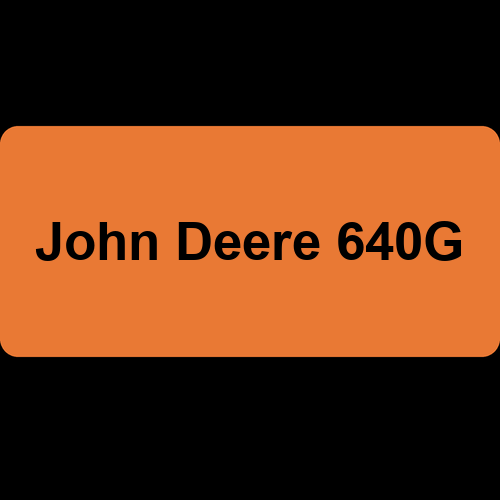 John Deere 640G
